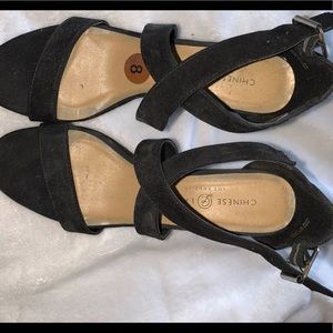 Black Heels size 8